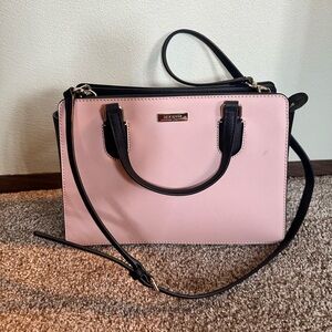 Kate spade pink and black bag